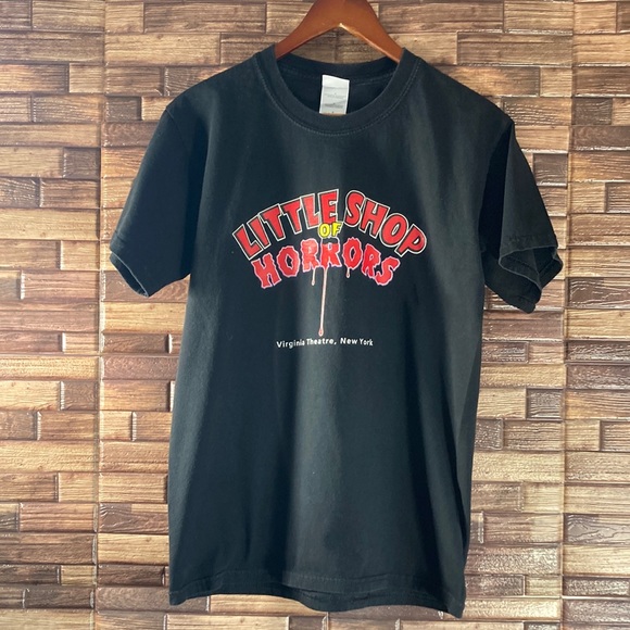 Little Shop of Horrors Village Theatre New York Black T Shirt Small Heavy Gildan - Picture 1 of 8